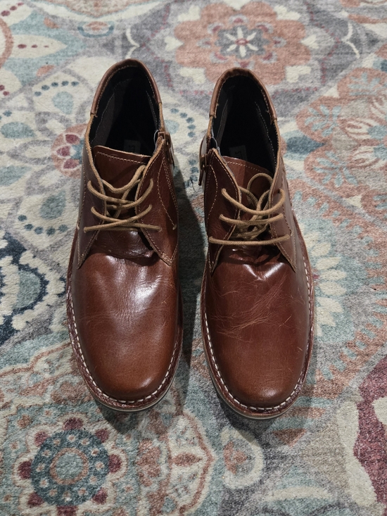 Steve Madden Other - Steve Madden Men's 7 Leather Chukka Boots Brown
